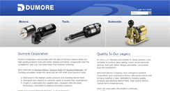 Desktop Screenshot of dumorecorp.com